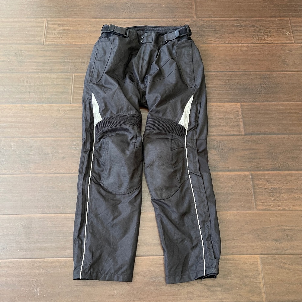 Tourmaster Venture Motorcycle Riding Padded Armored Pants Men’s XL 36-38